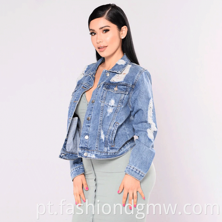 Patch Women's Denim Jacket